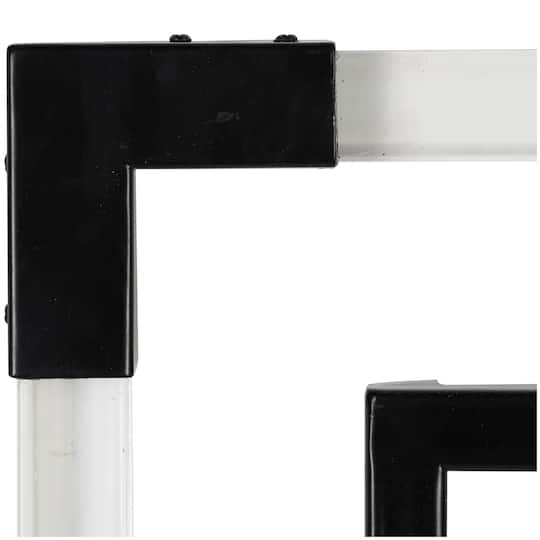38" Metal Double Framed Wall Mirror